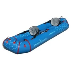 Advanced Elements PackLite+ XL Packraft 2 Personen Kajak Aufblasbares Luftboot Raftingboot Blue