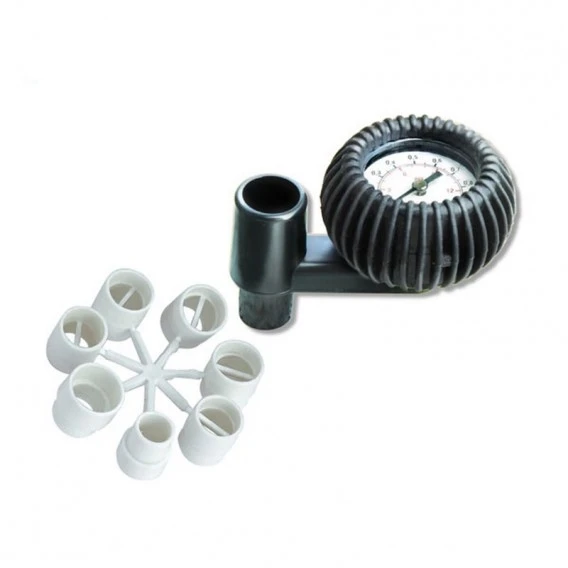 Bravo SP 125 Manometer Universal Bis 1 Bar Druck Inkl. 7 Adapter 1 Bravo SP 125 Manometer Universal Bis 1 Bar Druck Inkl. 7 Adapter