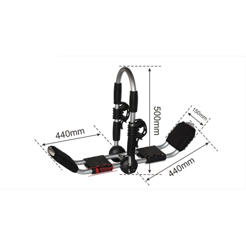 ExtaSea Double Kajak Transport Ovalbügel Im Set Für 2 Kajaks 3 ExtaSea Double Kajak Transport Ovalbügel Im Set Für 2 Kajaks – Bild 3