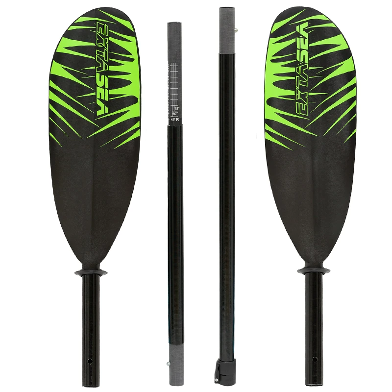 ExtaSea Safari Fiberglas Vario Doppelpaddel Kajak Paddel 4-teilig 4 ExtaSea Safari Fiberglas Vario Doppelpaddel Kajak Paddel 4-teilig – Bild 4