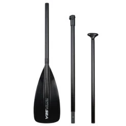 ExtaSea SUP Vario Fiberglas Paddel 3-teilig Black-grey -GUMOTEX Verkaufsgeschäft extasea sup vario fiberglas paddel 3 teilig black grey 2