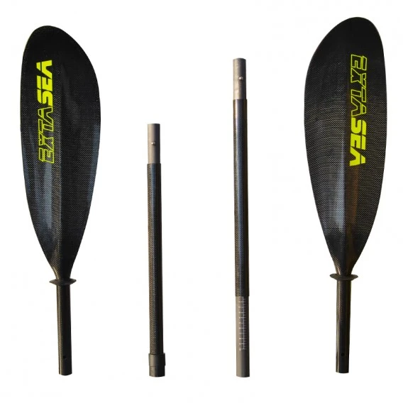 ExtaSea Tour Vario Carbon-Carbon Doppelpaddel 4-tlg 5 ExtaSea Tour Vario Carbon-Carbon Doppelpaddel 4-tlg – Bild 5