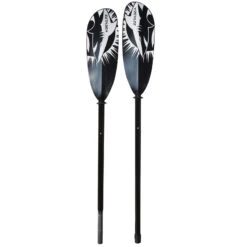 ExtaSea Tour Vario Fiberglas Doppelpaddel | 220-240cm | 2-teilig | Schwarz-weiß -GUMOTEX Verkaufsgeschäft extasea tour vario fiberglas doppelpaddel 220 240cm 2 teilig schwarz weiss 2