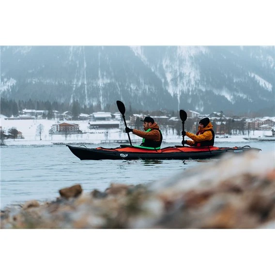 Gumotex Rush II Kajak 2er Drop-Stitch Schlauchboot Nitrilon Luftkajak Schwarz 5 Gumotex Rush II Kajak 2er Drop-Stitch Schlauchboot Nitrilon Luftkajak Schwarz – Bild 5